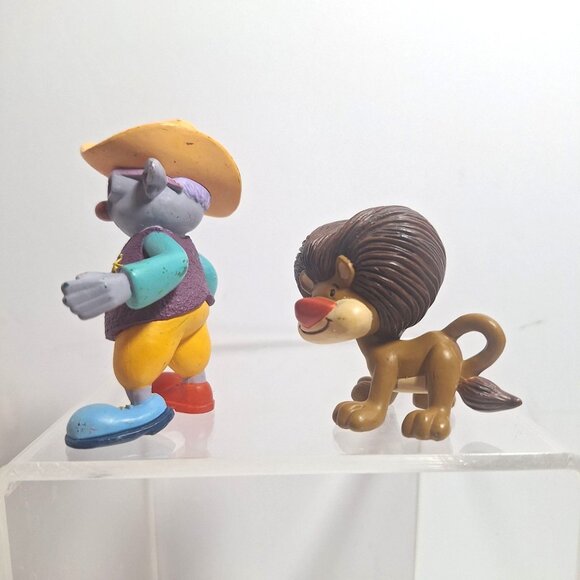 JoJos Circus Goliath Lion Sheriff Cowboy PVC Clown Figures Vintage - Picture 2 of 12